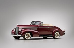 LaSalle Custom Convertible Coupe 1938 года